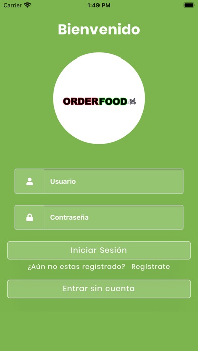 Order Food Screenshot