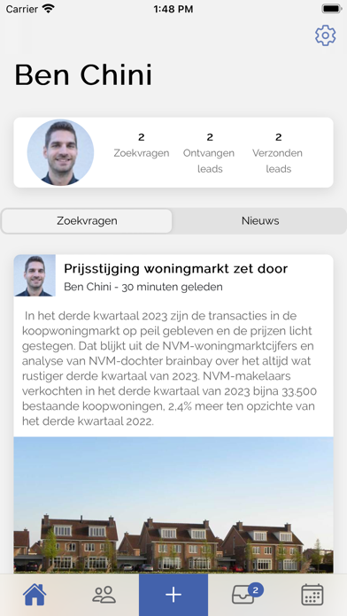 NVM WoningMarkt Consultants Screenshot