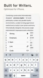 ulysses: writing app iphone screenshot 2