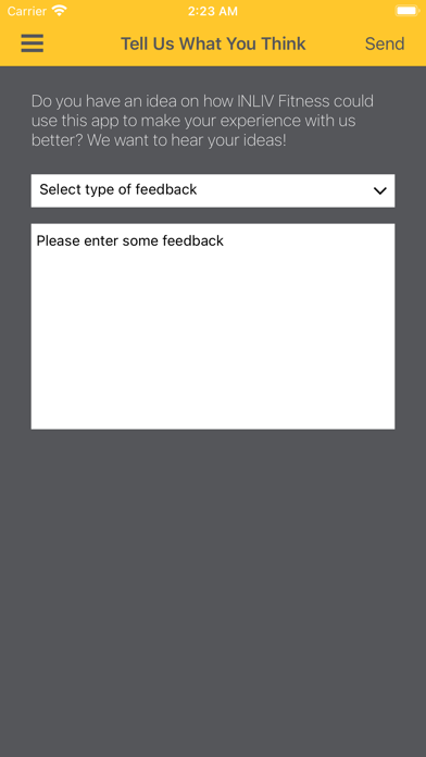 INLIV Fitness Screenshot