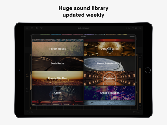 Blocs Wave: Record Music Live iPad app afbeelding 3