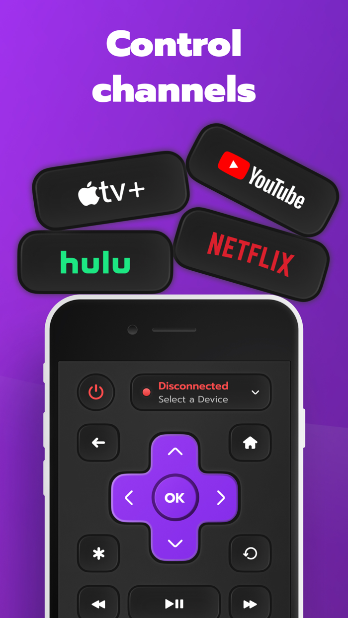 Remote Control for Roku TV ◦
