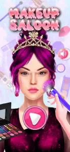 Makeup Games: Makeover Studio screenshot #1 for iPhone