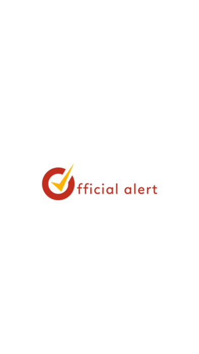 Official Alert Screenshot