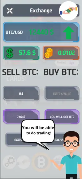 Game screenshot Crypto miner: simulator game apk