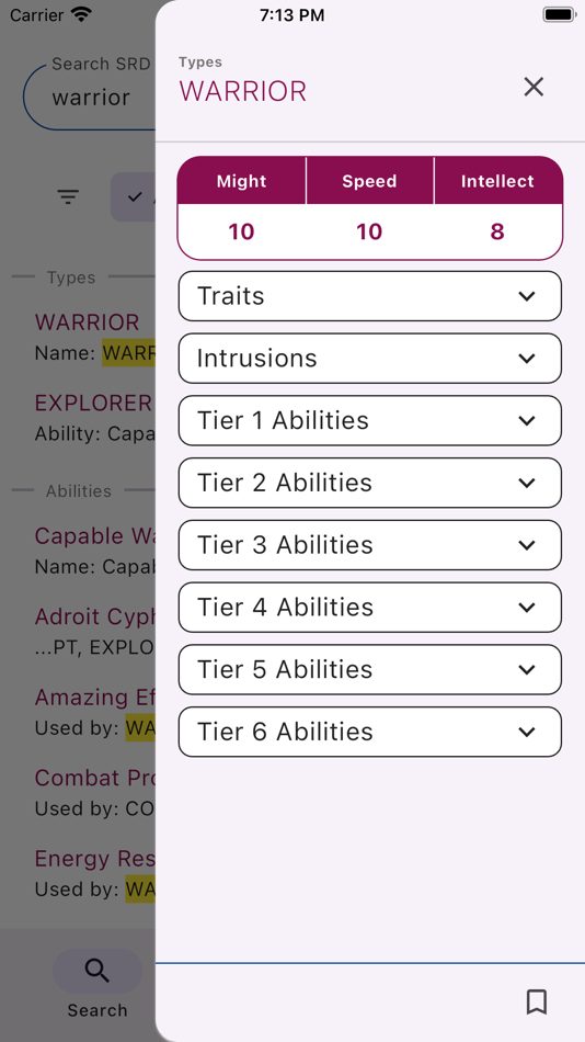 #3. Cypher System SRD Lookup (iOS) 由: Isaac Lyman