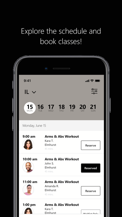 PIKE LAGREE Fitness Studio Screenshot