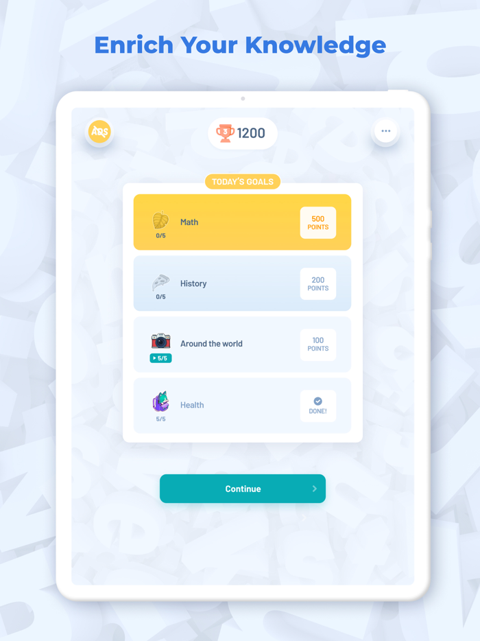 Clues and Tiles - Word Game