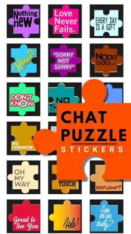 Game screenshot Chat Puzzle Stickers mod apk