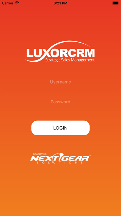 LuxorCRM Screenshot