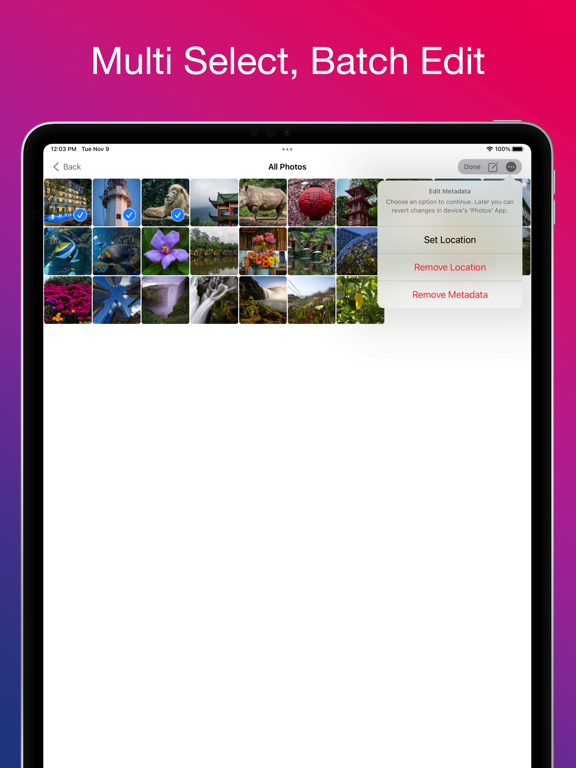 Screenshot #6 pour Exif Pro