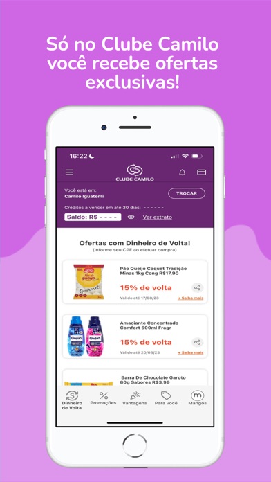 Screenshot #1 pour Clube Camilo