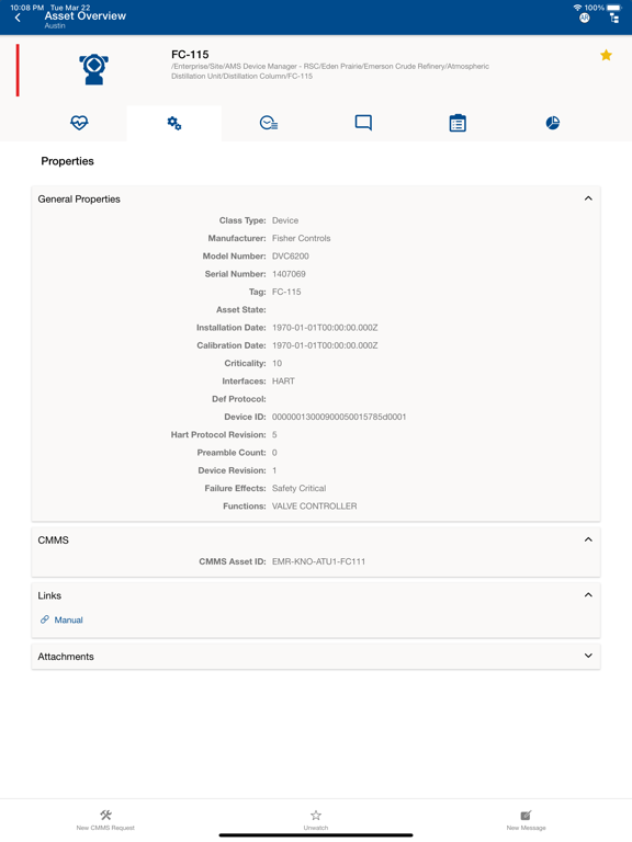AMS Optics iPad screenshot 8 - Business app