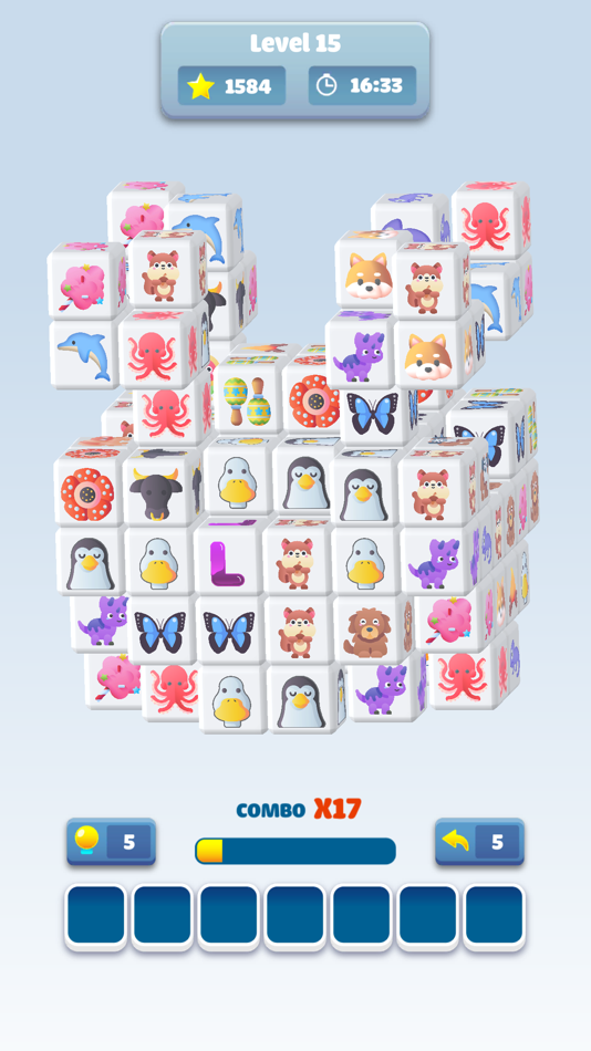 #2. Cube Crush - 3D Match Puzzle (iOS) 来自: Onetap Co.,Ltd