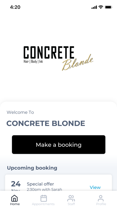 CONCRETE BLONDE Screenshot