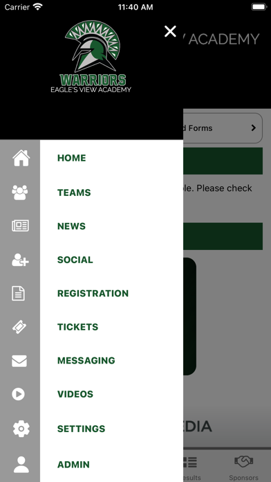 Eagle's View Athletics Screenshot