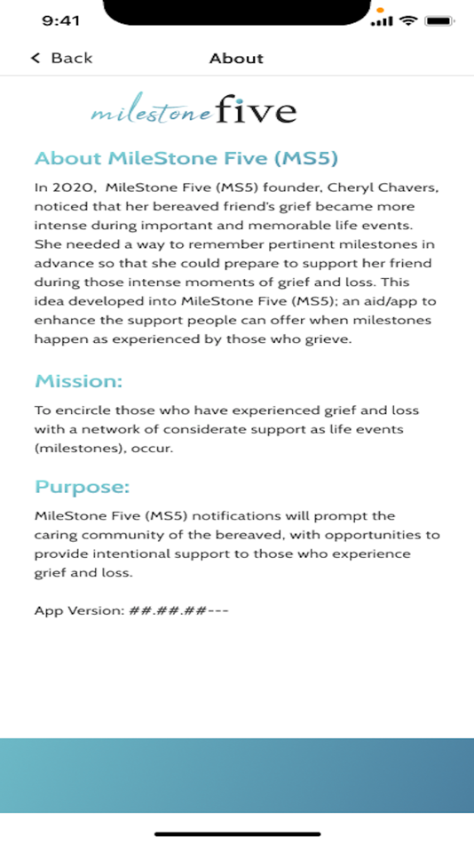 #9. MileStone Five (iOS) 由: Rodgers And Rodgers Consulting Llc