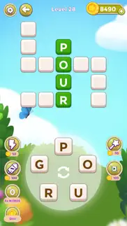 magic word cross puzzles iphone screenshot 2