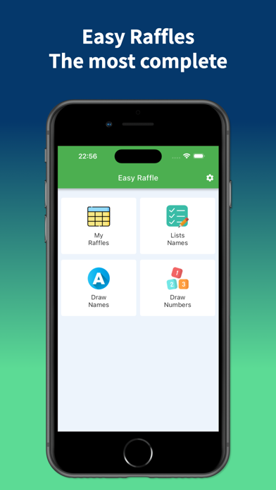 Easy Raffle: Names and Numbers Screenshot