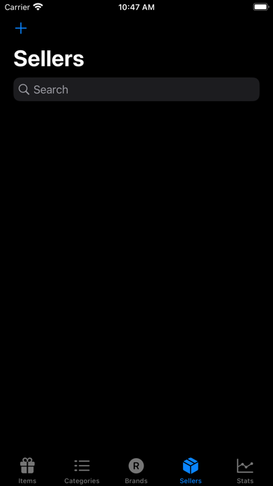 Belongings Organizer with Ads Screenshot