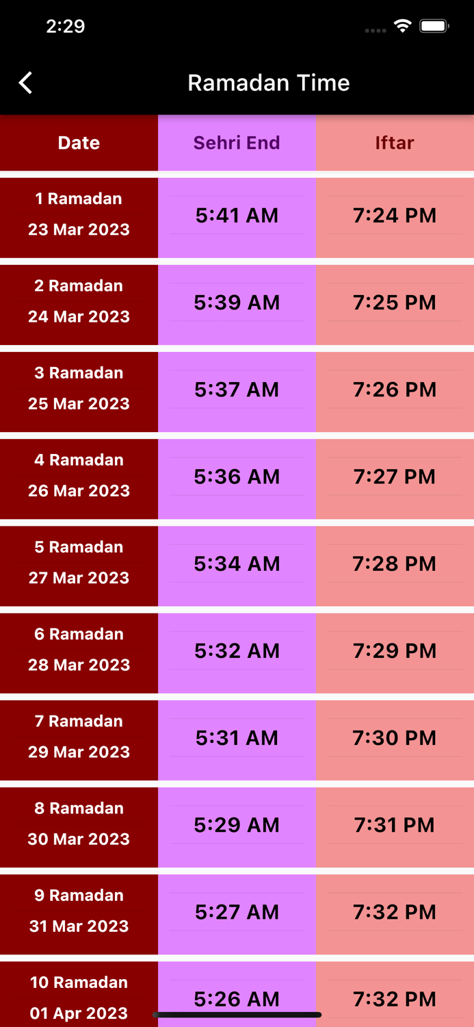 Ramadan 2023 رمضان