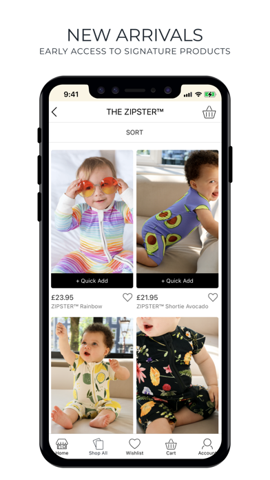 Zipster Baby UK Screenshot