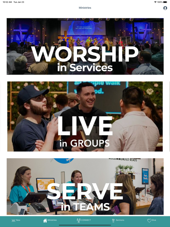 THE GENESIS APP iPad screenshot 1 - Lifestyle app
