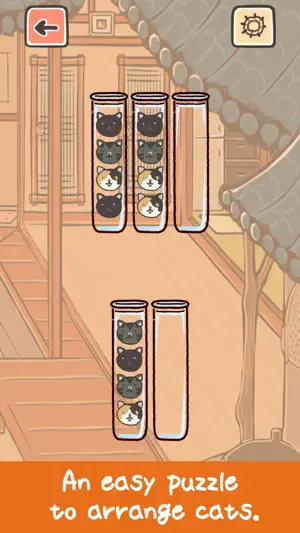 Cat Sort Puzzle - Sort Game screenshot 1
