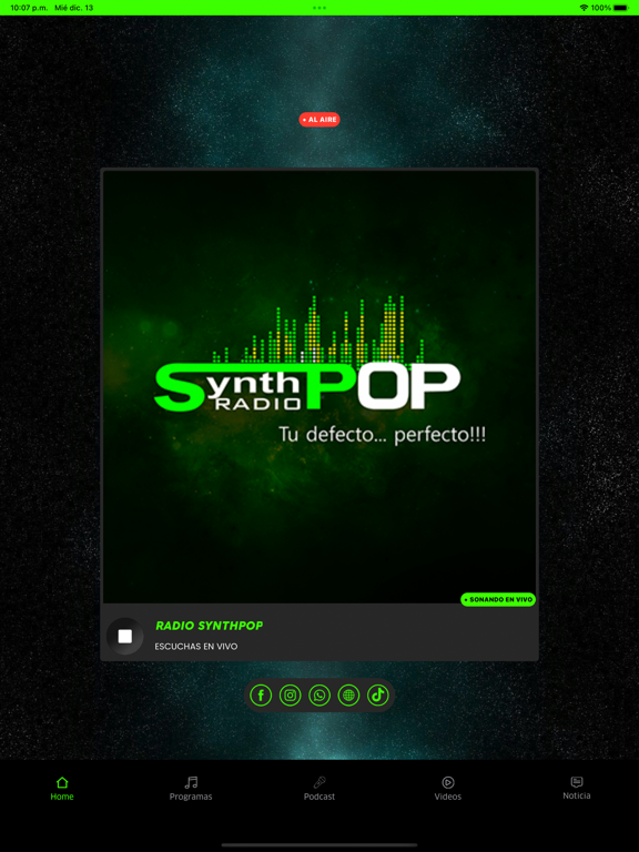 App screenshot