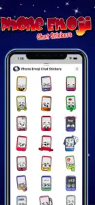 Phone Emoji Chat Stickers screenshot #3 for iPhone