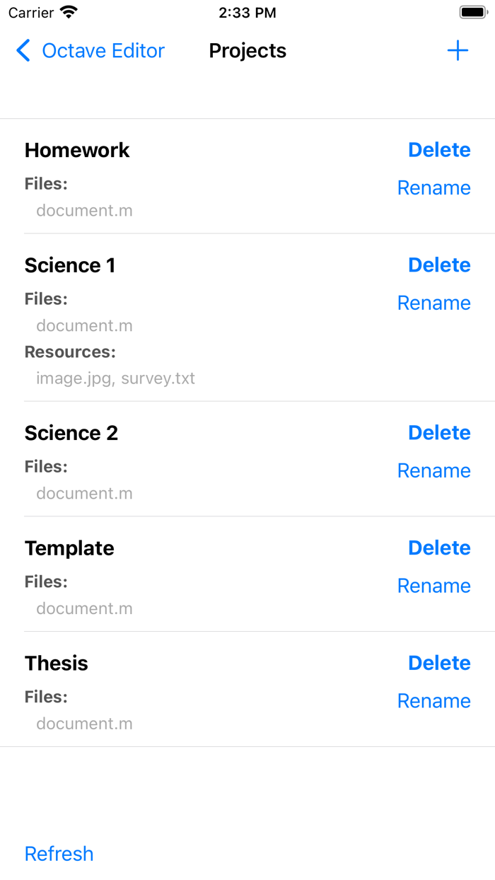 Anoc Pro Octave Editor