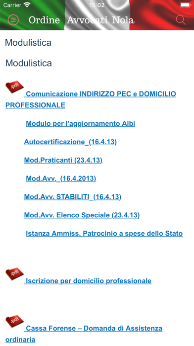 Ordine Avvocati Nola Screenshot