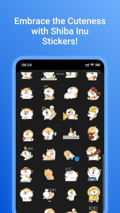 Shiba Inu Sticker Screenshot