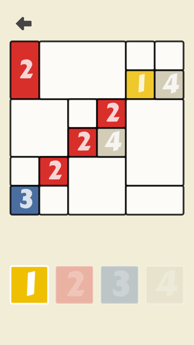 Mondrian Sudoku Screenshot