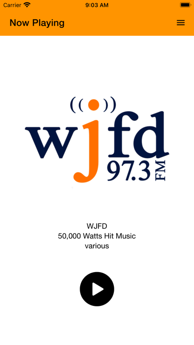 WJFD Radio App Screenshot 2 - AppWisp.com WJFD Radio App Screenshot 2 - AppWisp.com