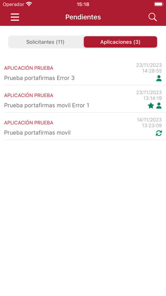 #3. Portafirmas de e-Documentos (iOS) 由: Universidad de Murcia