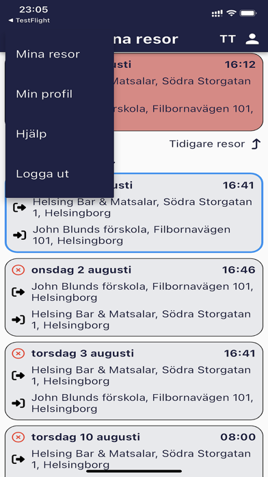 Screenshot #1 pour Drip Traveller Höganäs