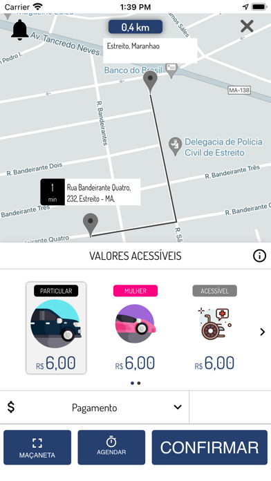 RAPIDEX MOBICAR - Passageiro Screenshot