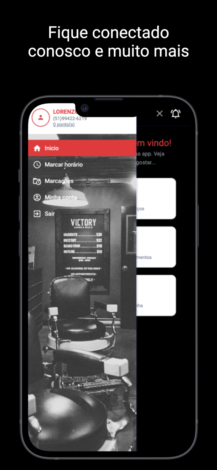 Barbearia Brothers Black White