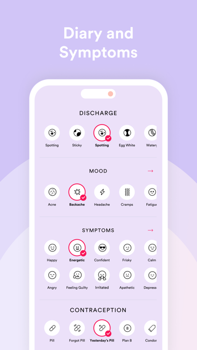 Period Diary Ovulation Trackerのおすすめ画像5