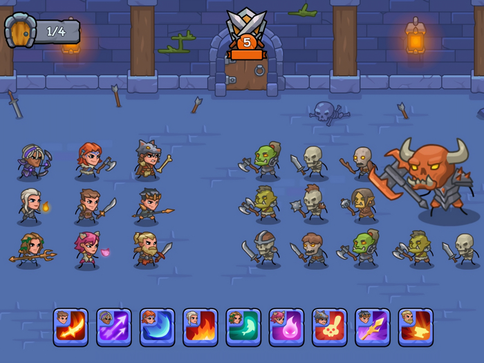 IDLE DUNGEON Auto Roguelike