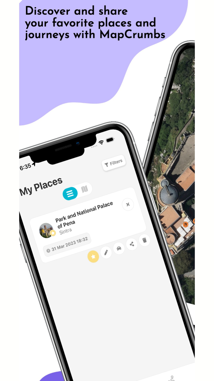 MapCrumbs - Your Places