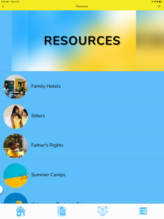 Parent Playground iPad screenshot 4 - Social Networking app