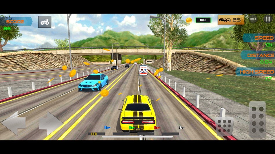 Highway Car Racing- Car Games - 1.3 - (iOS)