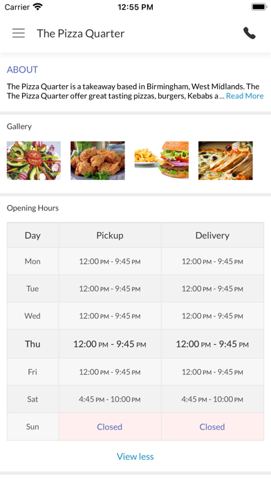 The Pizza Quarter. Screenshot