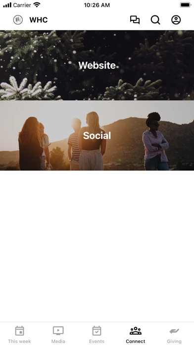 World Harvest Church Portland Screenshot
