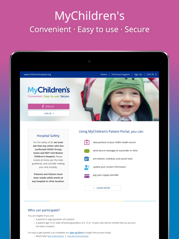 Boston Childrens MyChildrens