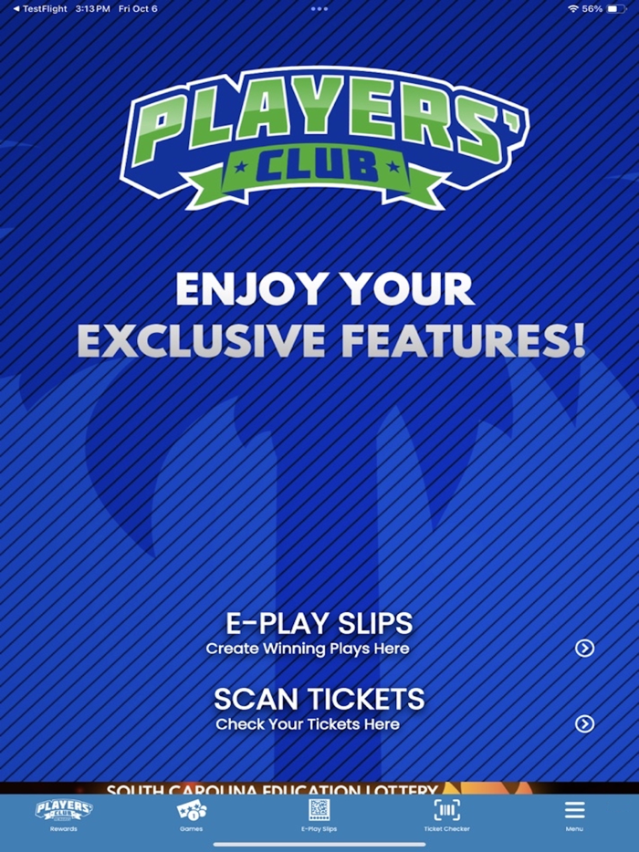 SCEL Players’ Club Rewards