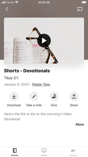 Calvary Chapel Cornerstone screenshot 3