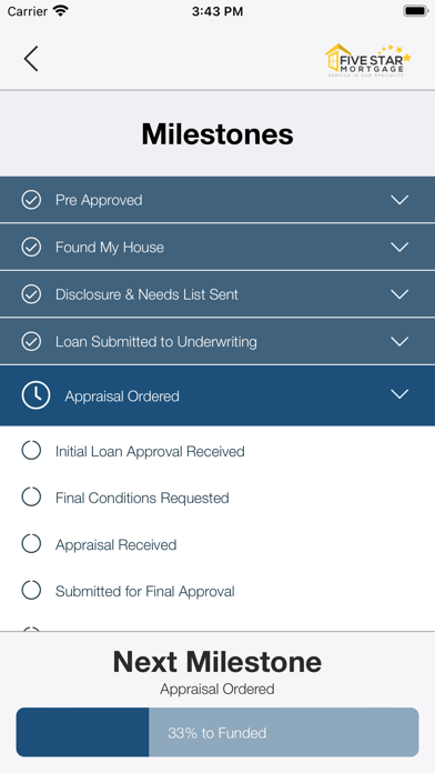 Five Star Mortgage Screenshot